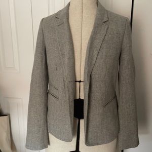 Light grey wool blazer NWOT